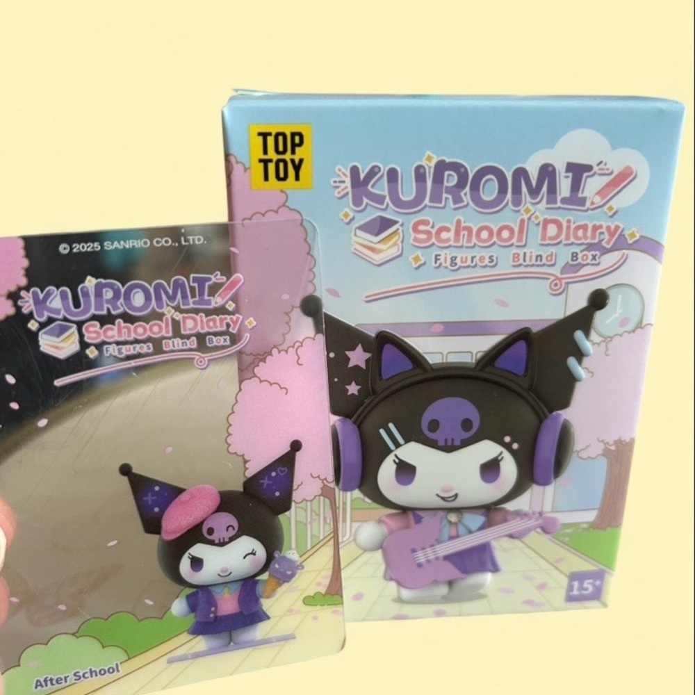 Kuromi School Diary - After School - Blind Box Figure SEALED